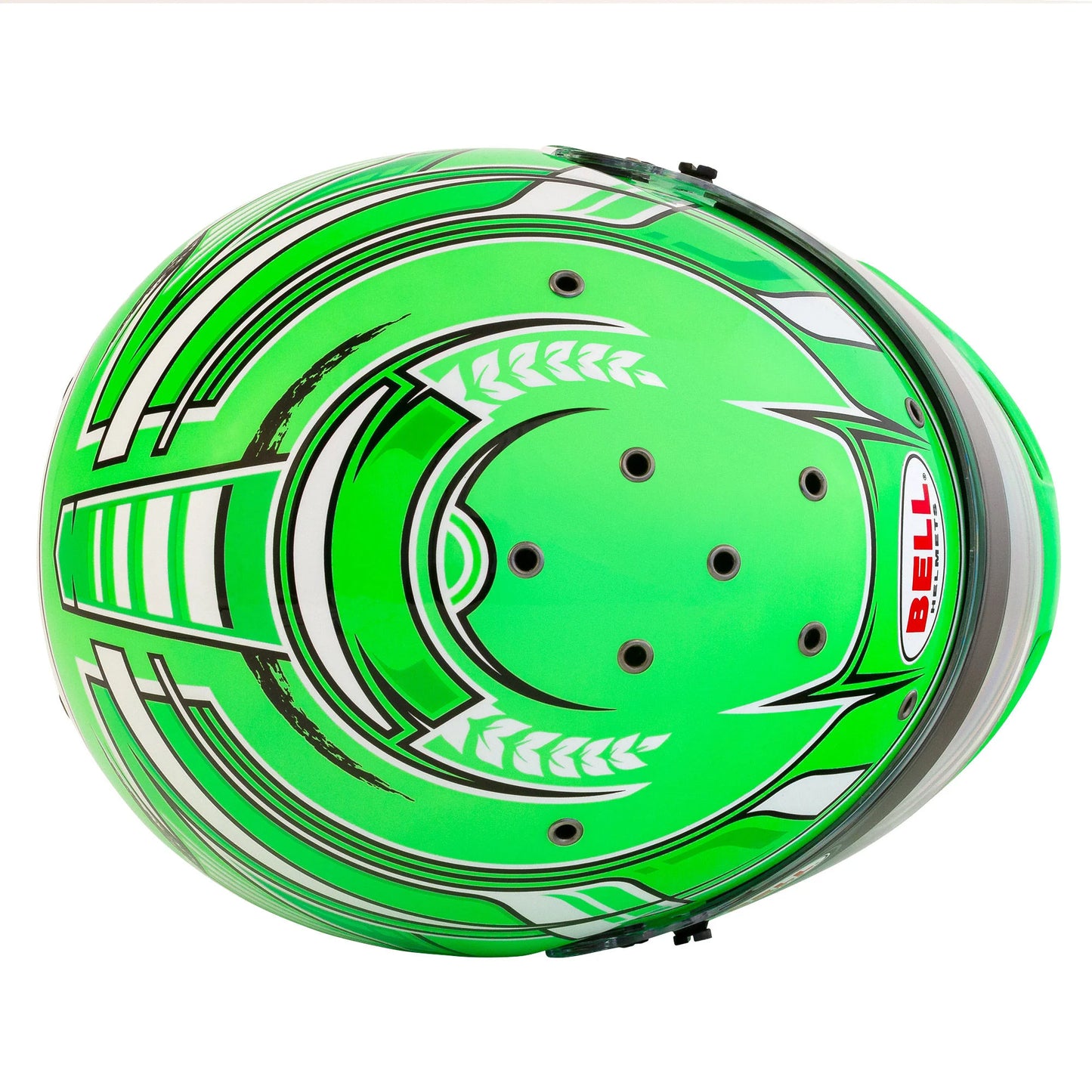 Bell KC7-CMR Champion Green Kart Helmet