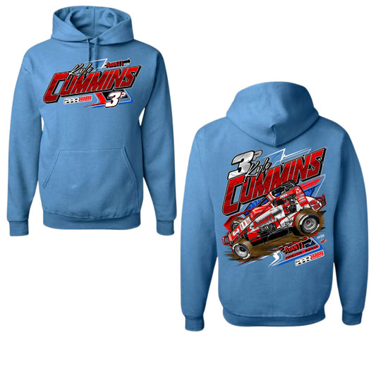 2025 Gripped Up Columbia Blue Hoodie