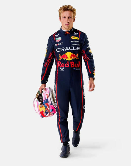2025 Liam Lawson Red Bull F1 Racing Suit