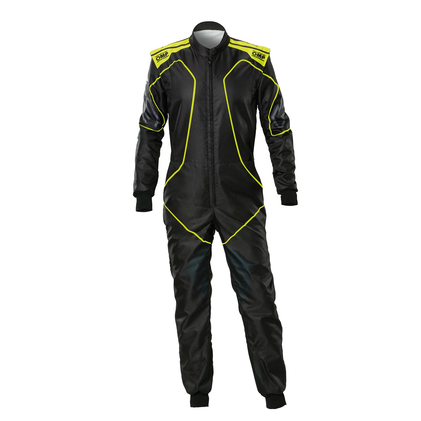 OMP KS-3X Art FIA 8877-2022 Kart Racing Suit Navy Red