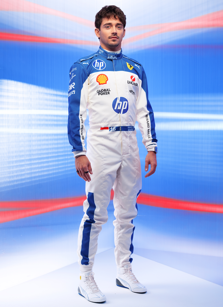 Puma for Scuderia Ferrari Charles Leclerc racing suit