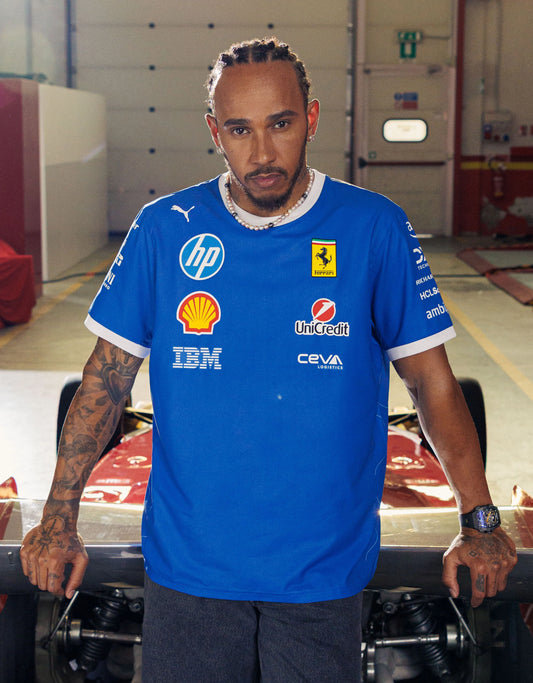 Puma Scuderia Ferrari Monza 2025 Special Edition Lewis Hamilton Replica T-shirt