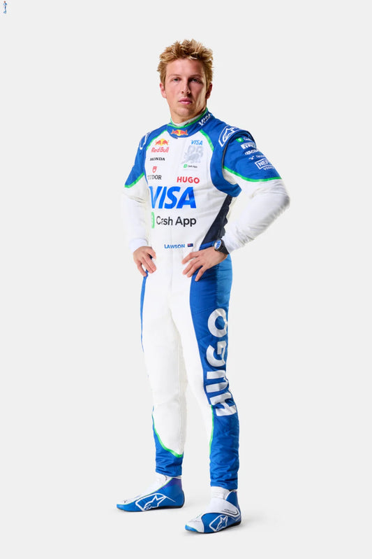 2025 Liam Lawson Visa Cash App F1 Racing Suit