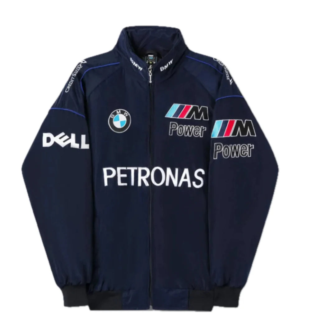 F1 BMW Vintage Sublimation Printed Jacket
