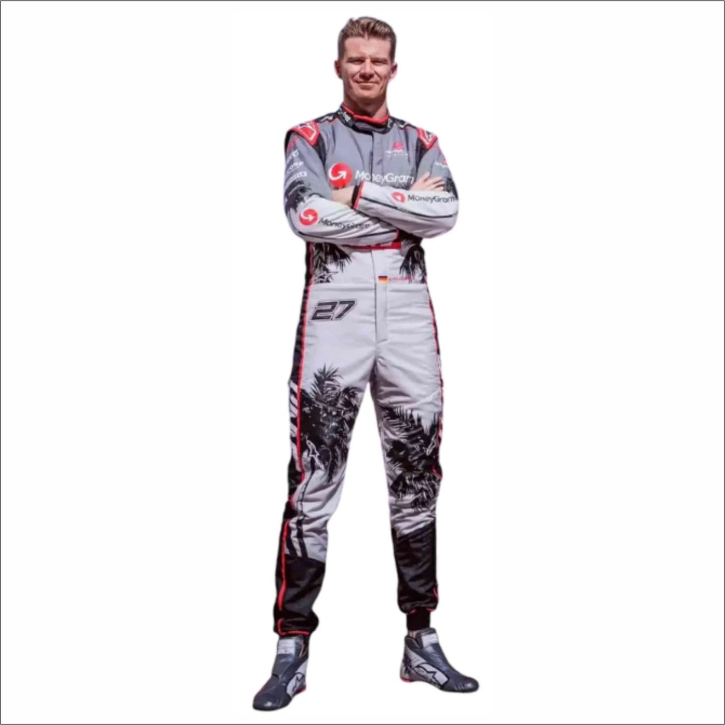 2023 Nico Hulkenberg Team Haas F1 Racing Suit Miami GP