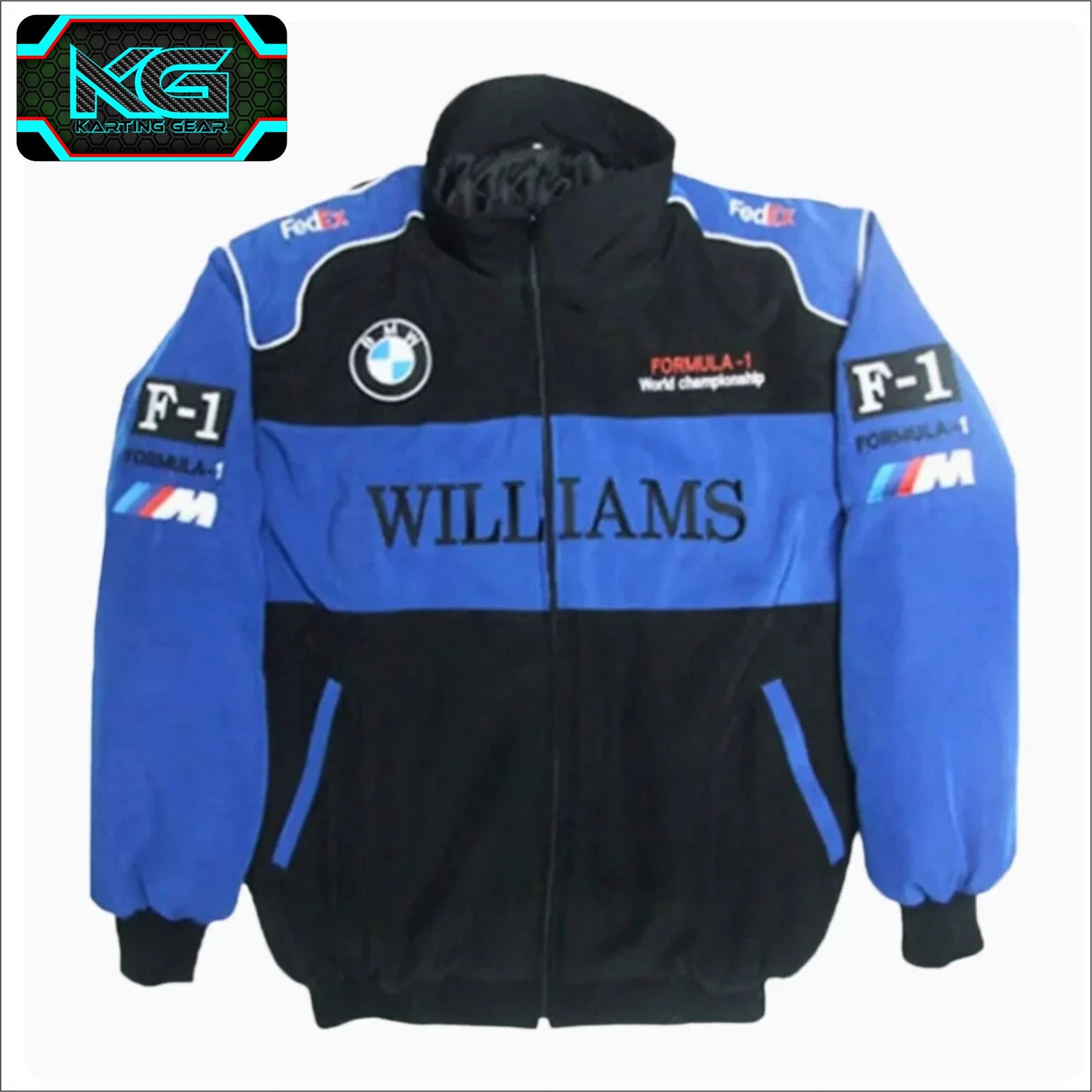 F1 BMW Williams F1 Vintage Sublimation Printed Jacket