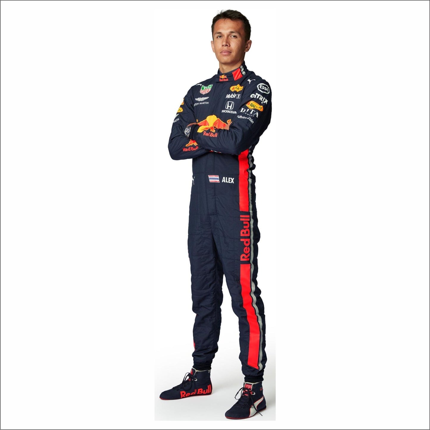 2021 Alexander Albon Red Bull F1 Racing Suit