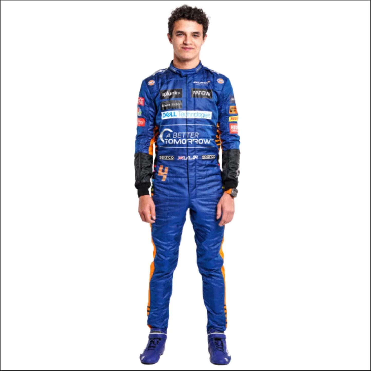 2020 Lando Norris Team McLaren F1 Racing Suit