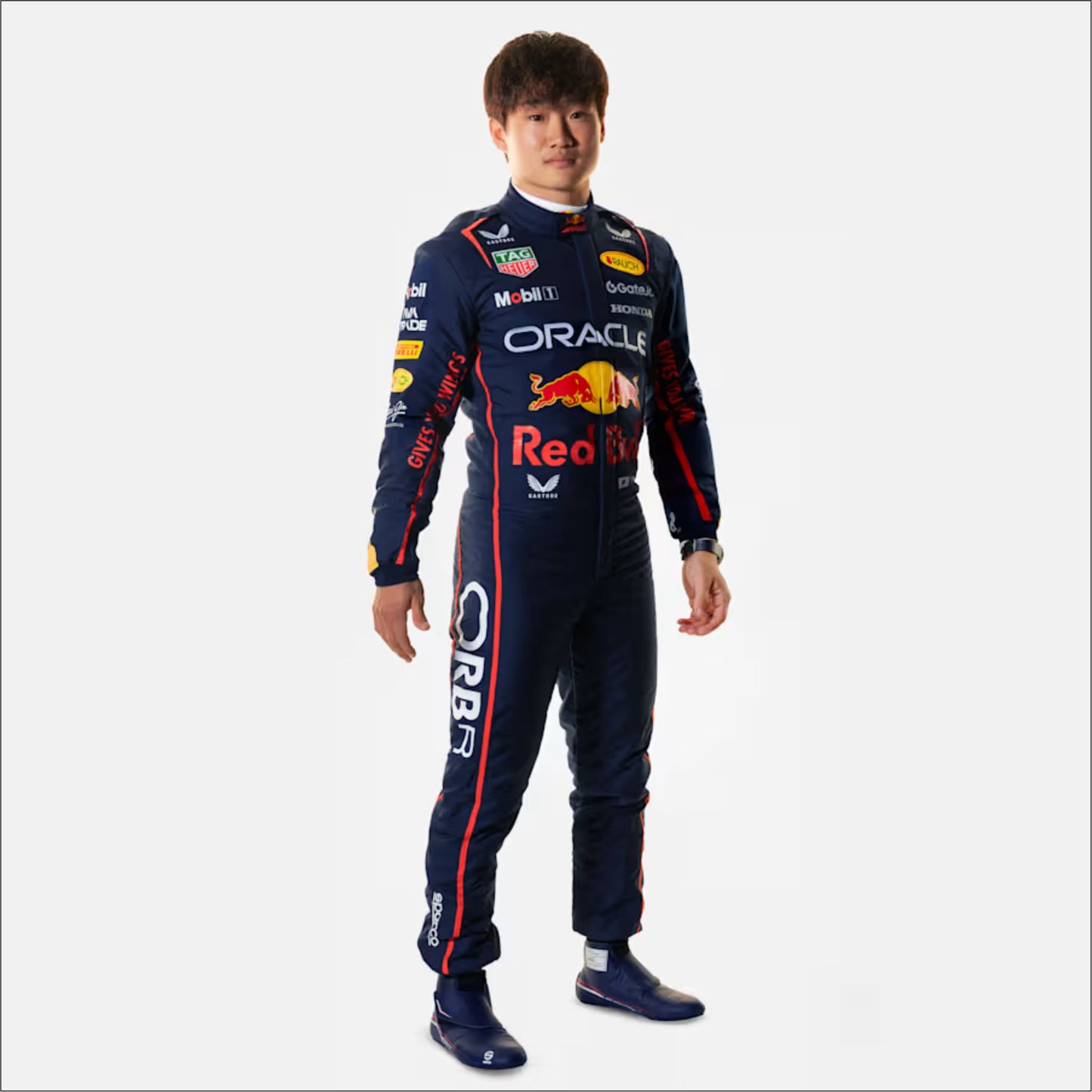 2025 Yuki Tsunoda Team Red Bull F1 Racing Suit