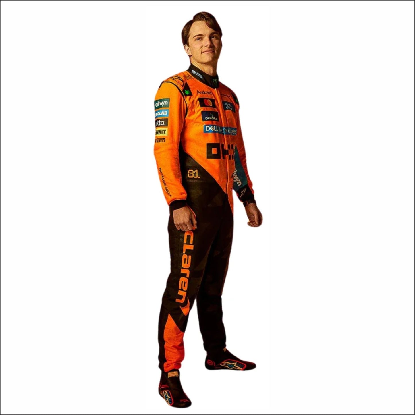 2025 Oscar Piastri Team McLaren F1 Racing Suit
