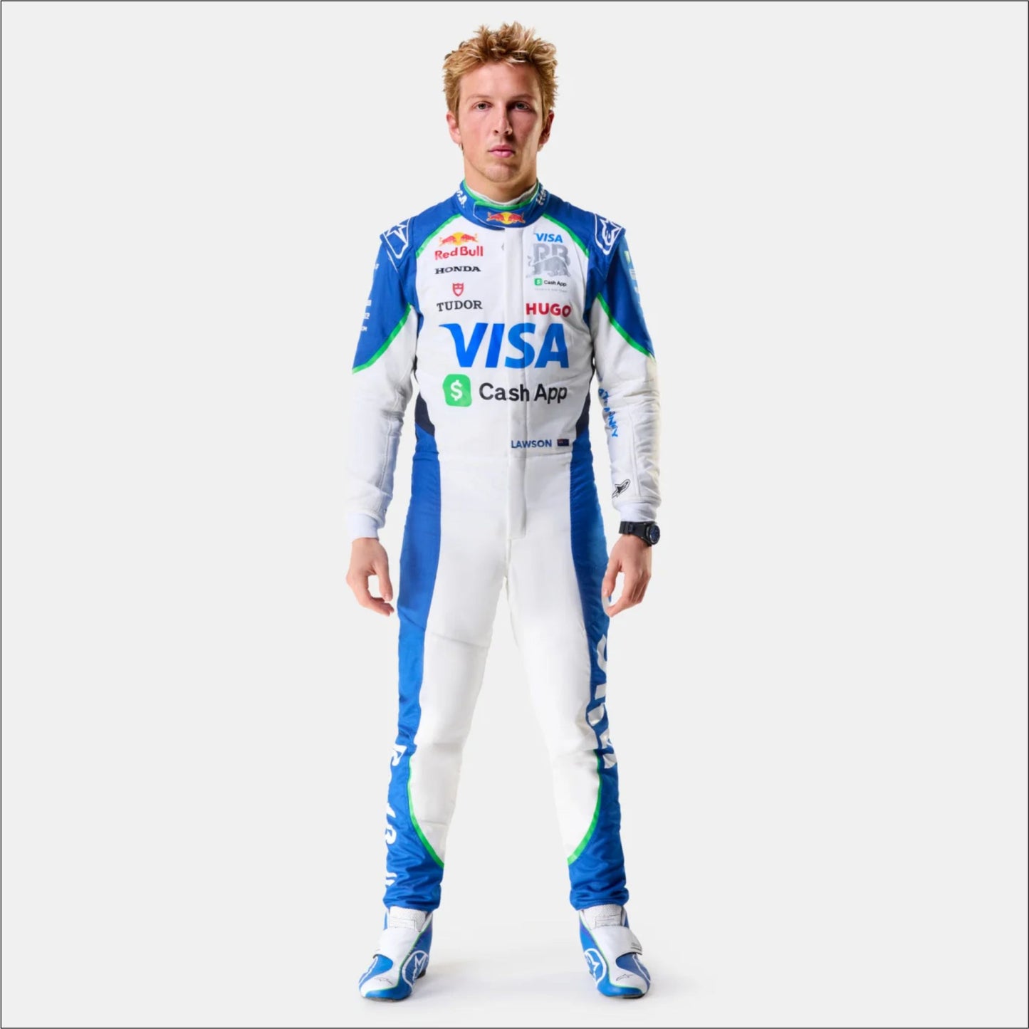 2025 Liam Lawson Visa Cash App F1 Racing Suit