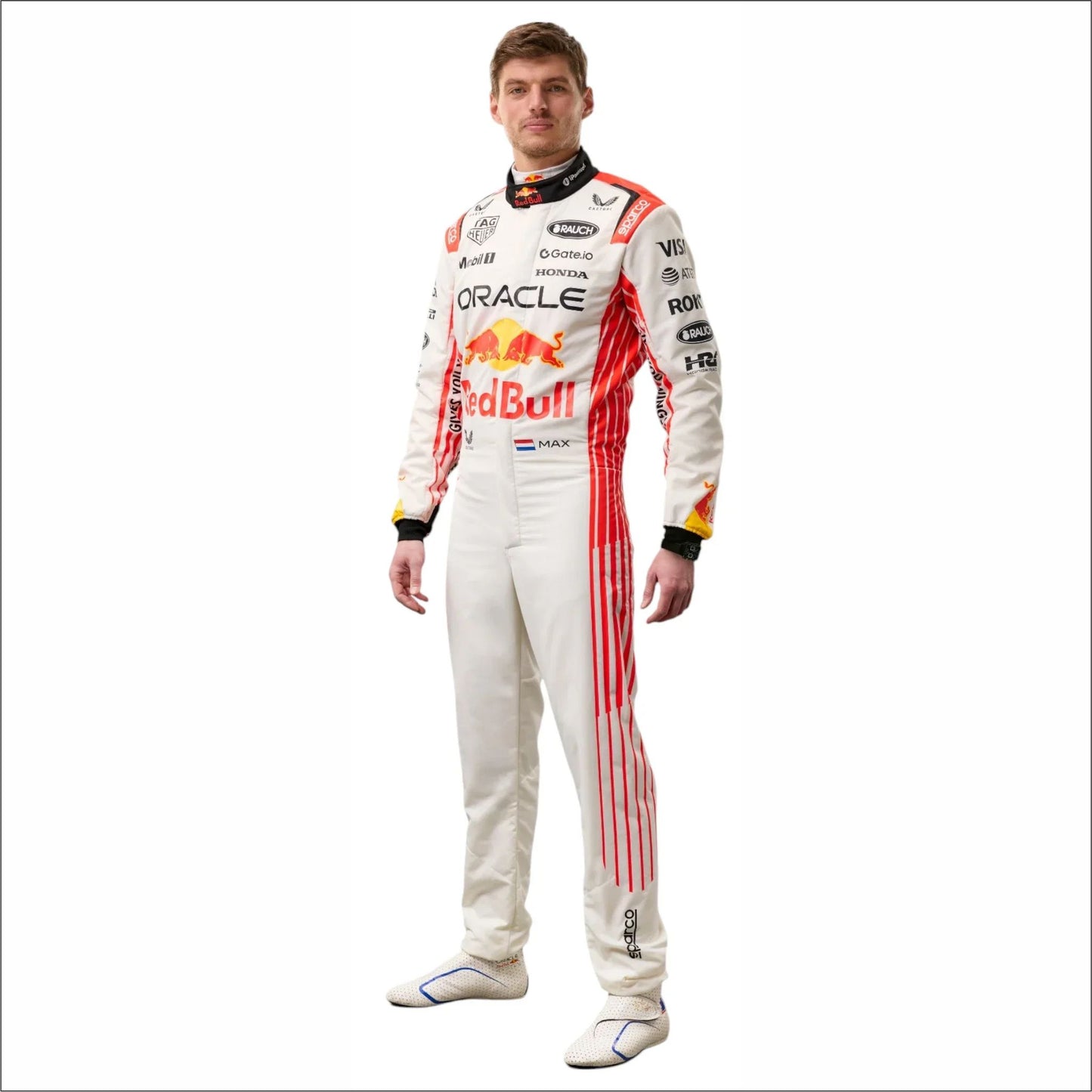 2025 Max Verstappen Oracle Red Bull Racing F1 Race Suit - Japanese