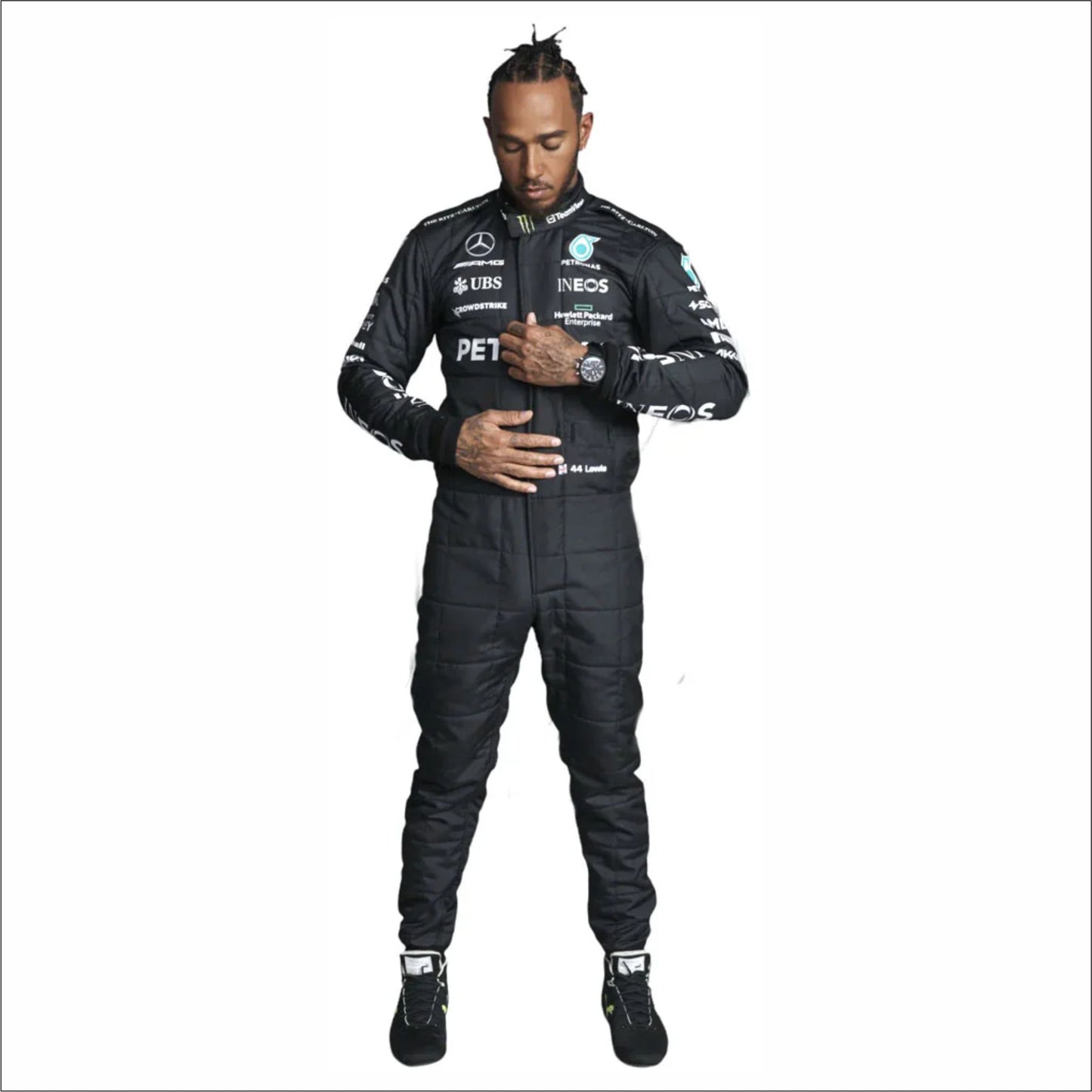 2023 Lewis Hamilton Mercedes AMG F1 Racing Suit