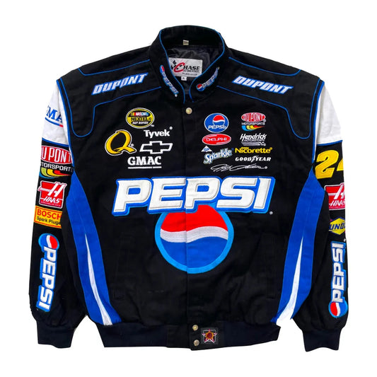 Pepsi Nascar F1 Vintage Sublimation Printed Jacket