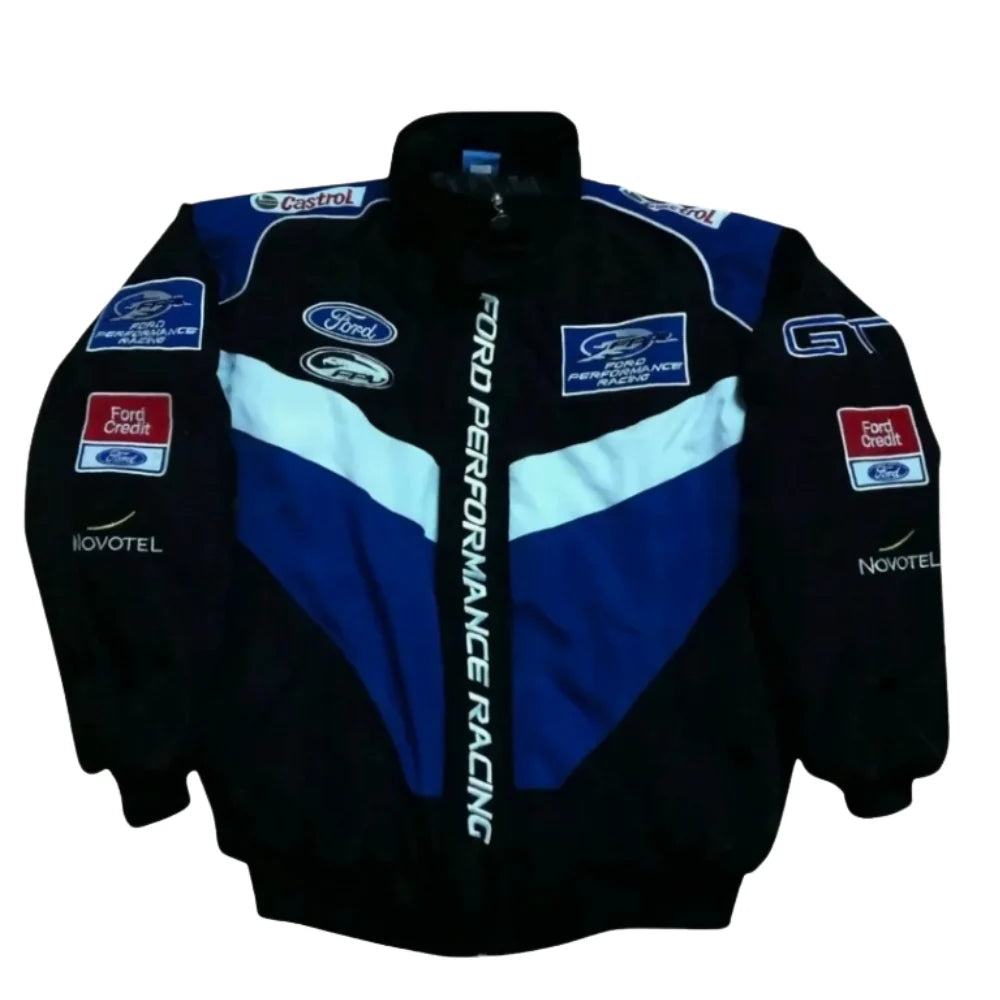 Ford F1 Vintage Sublimation Printed Racing Jacket