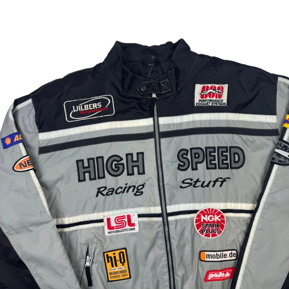 High Speed F1 Vintage Sublimation printed Jacket