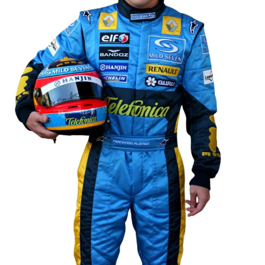 2005 Fernando Alonso F1 Racing Suit