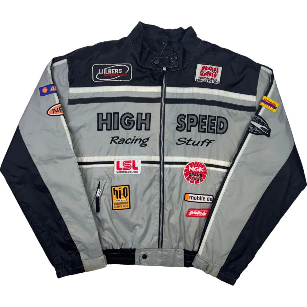 High Speed F1 Vintage Sublimation printed Jacket