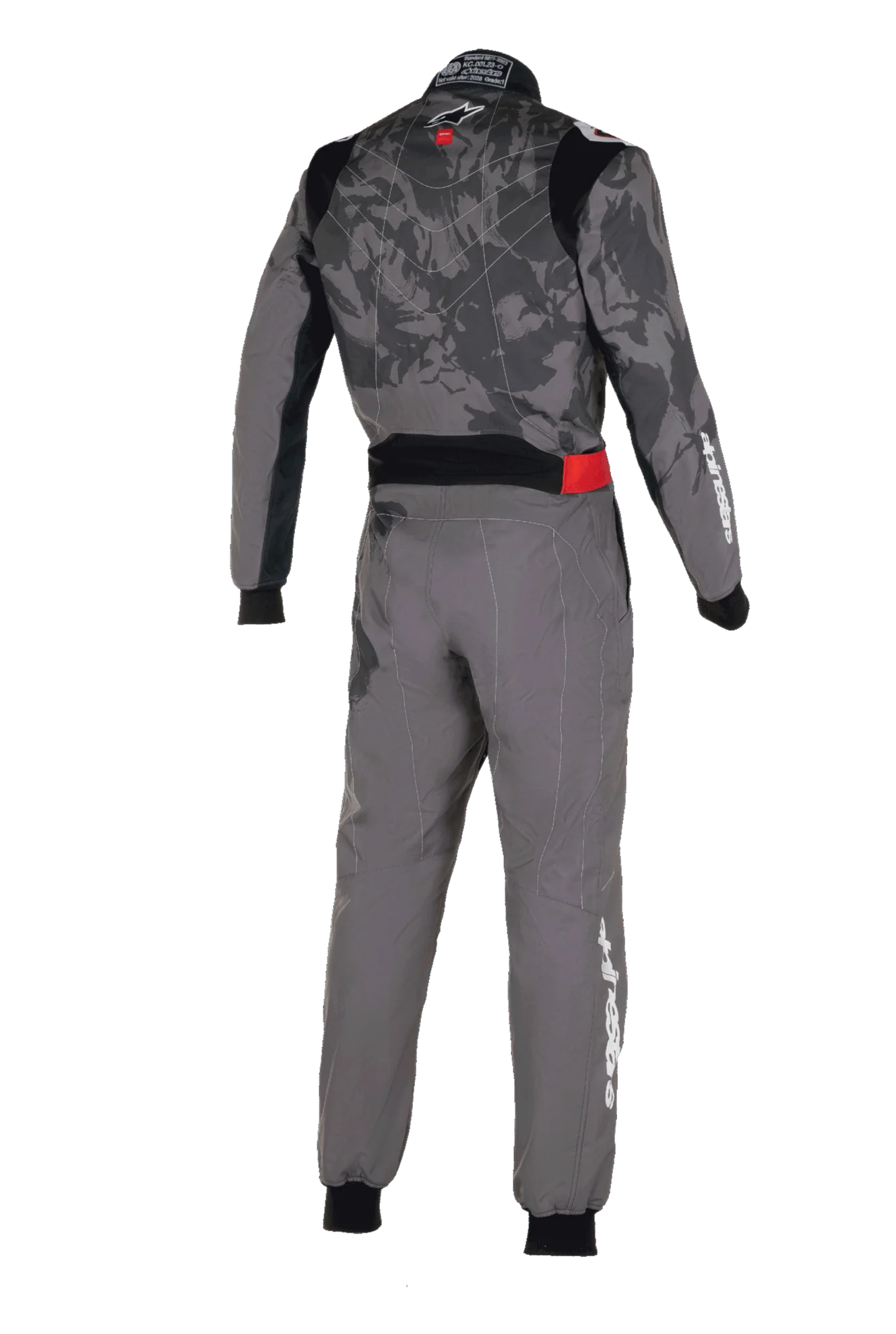 KMX-9 V3 Graphic Kart Race Suit Blue & Gray