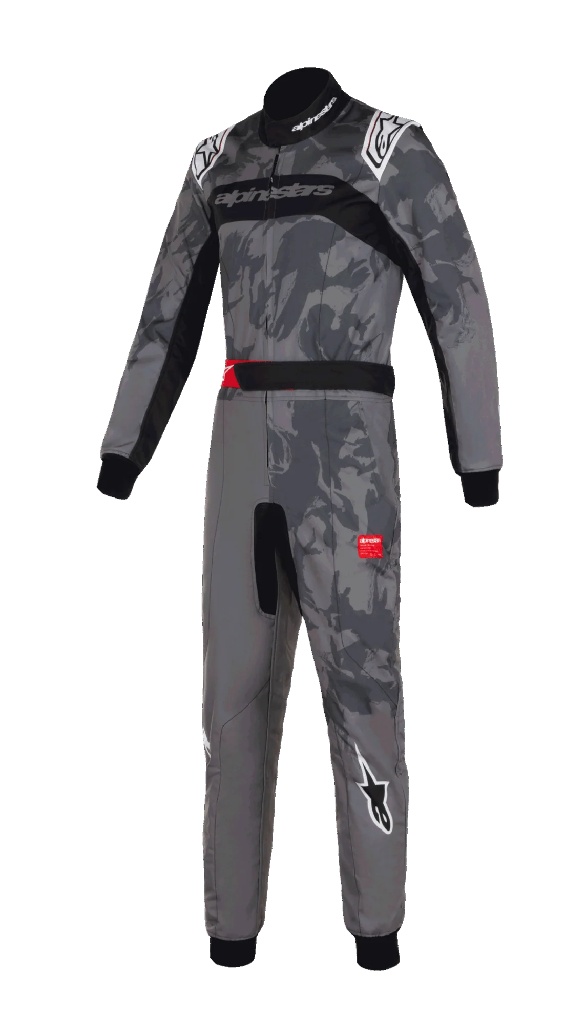 KMX-9 V3 Graphic Kart Race Suit Blue & Gray