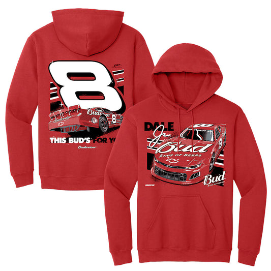 Sprint Car Pullover Hoodie Red