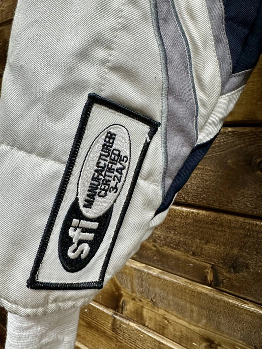 Sparco SFI Nomex Fire Proof Suit 3.2A/5 Black & White