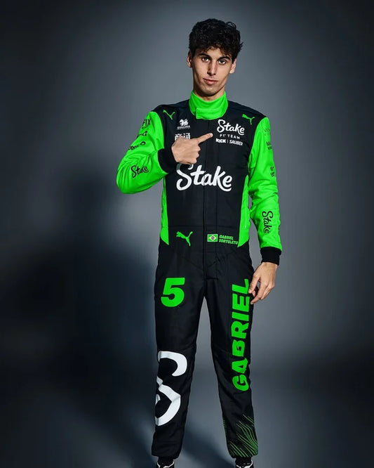 2025 Gabriel Bortoleto Kick Sauber F1 Racing Suit