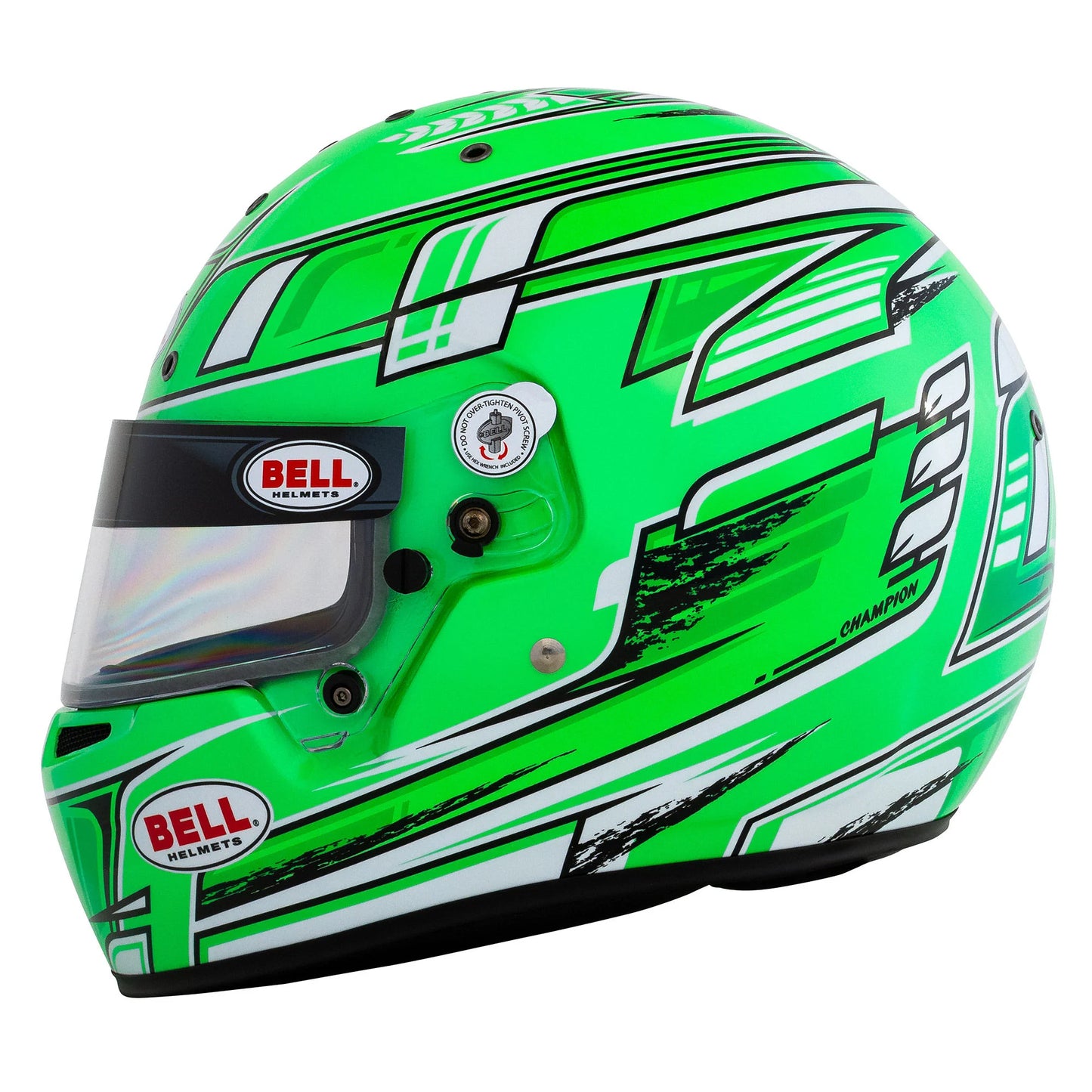 Bell KC7-CMR Champion Green Kart Helmet