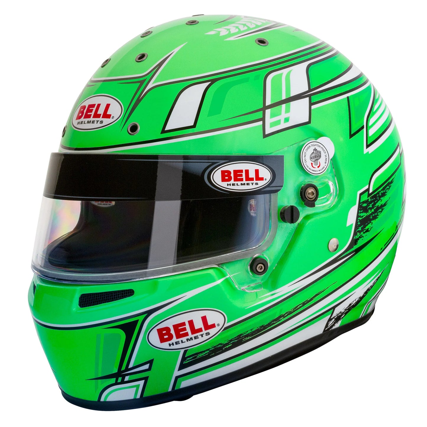 Bell KC7-CMR Champion Green Kart Helmet