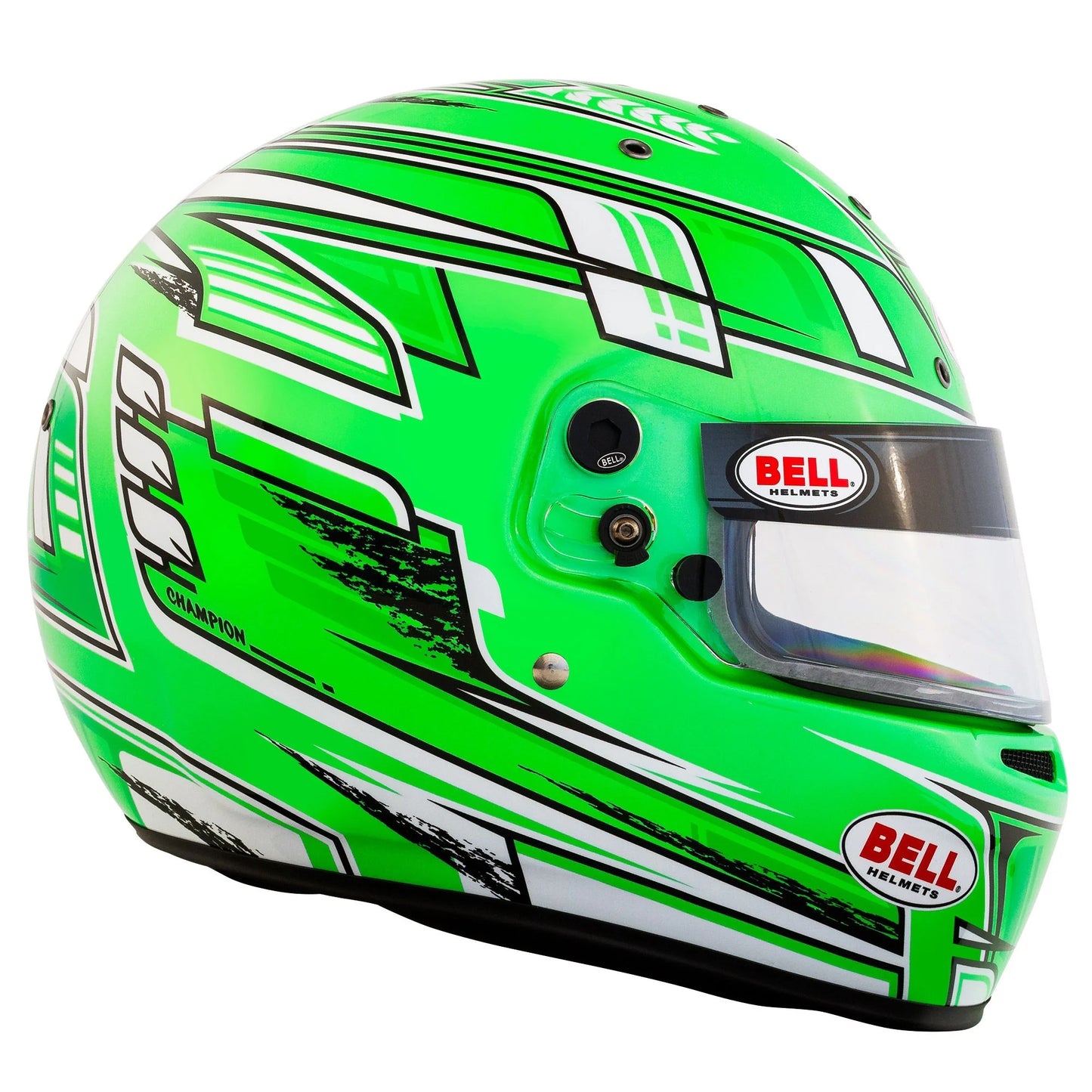 Bell KC7-CMR Champion Green Kart Helmet
