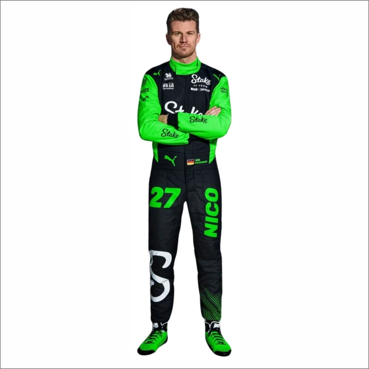 2025 Nico Hulkenberg Team Kick Sauber F1 Racing Suit