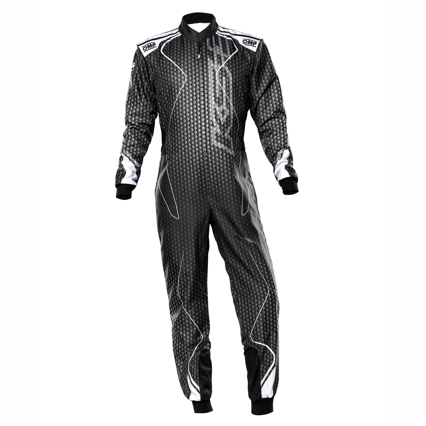 OMP KS-3 Art Kart Racing Suit Yellow Black