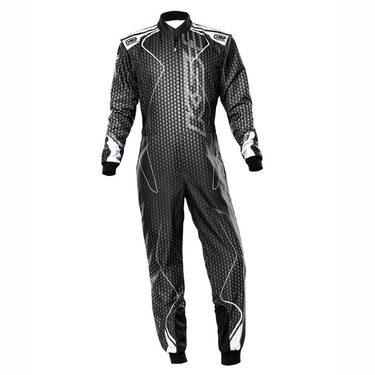 OMP KS-3 Art Kart Racing Suit Yellow Black