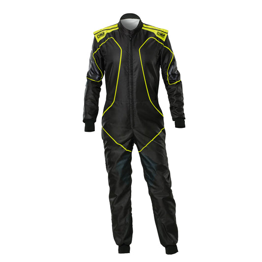 OMP KS-3X Art FIA 8877-2022 Kart Racing Suit Navy Red