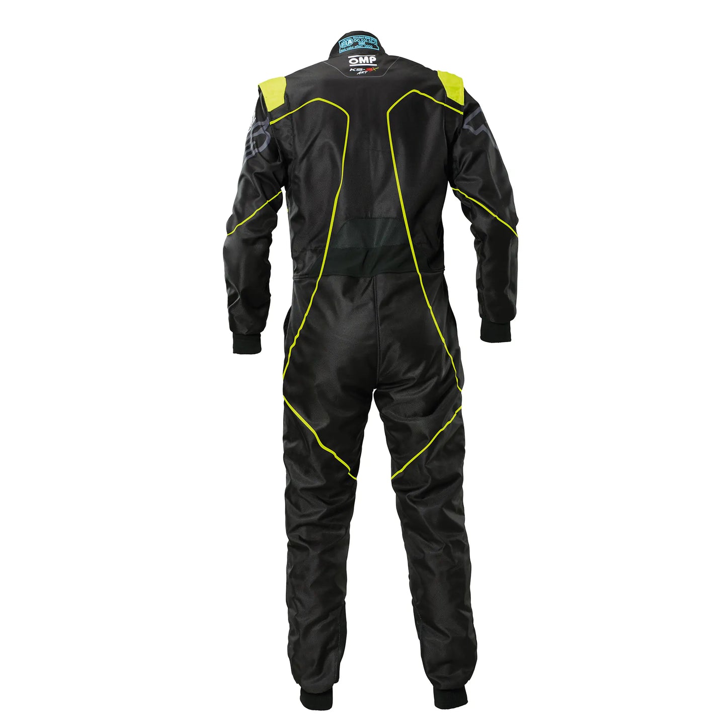 OMP KS-3X Art FIA 8877-2022 Kart Racing Suit Navy Red