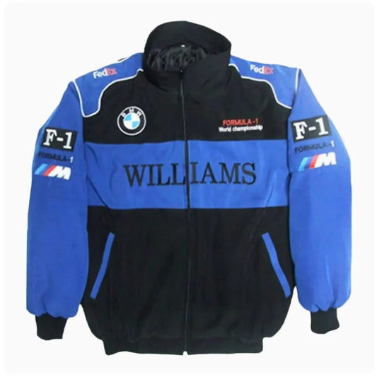 F1 BMW Williams F1 Vintage Sublimation Printed Jacket