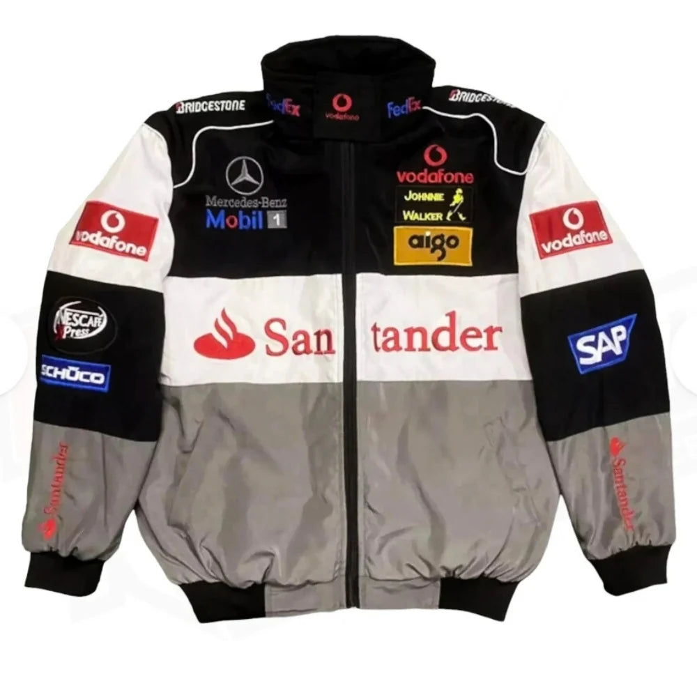 Mercedes-Benz F1 Vintage Sublimation Printed Jacket
