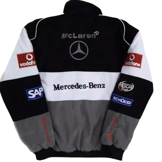 Mercedes-Benz F1 Vintage Sublimation Printed Jacket