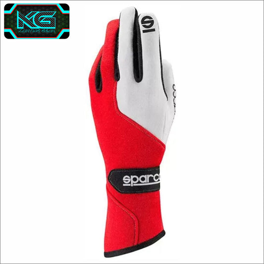 SPARCO Force RG-5 Red and White Racing Gloves