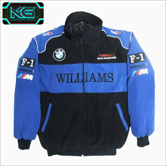 F1 BMW Williams F1 Vintage Sublimation Printed Jacket