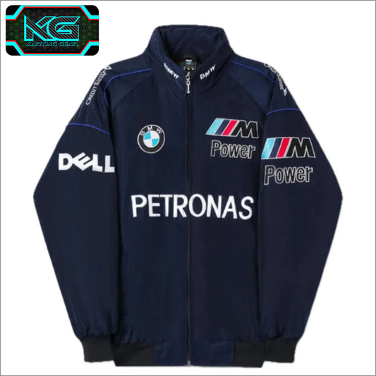 F1 BMW Vintage Sublimation Printed Jacket