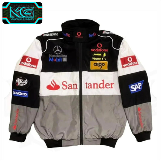 Mercedes-Benz F1 Vintage Sublimation Printed Jacket