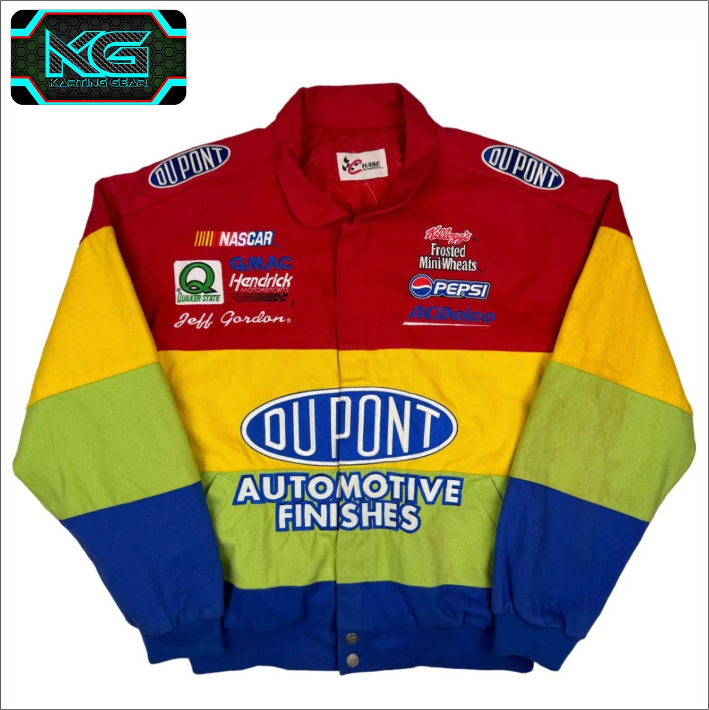 Nascar Dupont F1 Vintage Sublimation printed Jacket