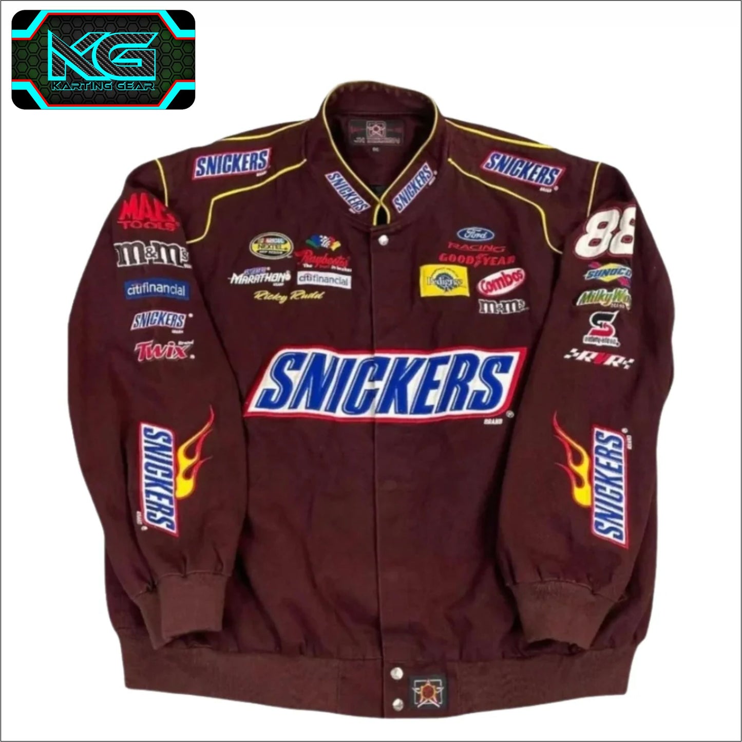 Snickers Windbreaker F1 Vintage Sublimation printed Jacket