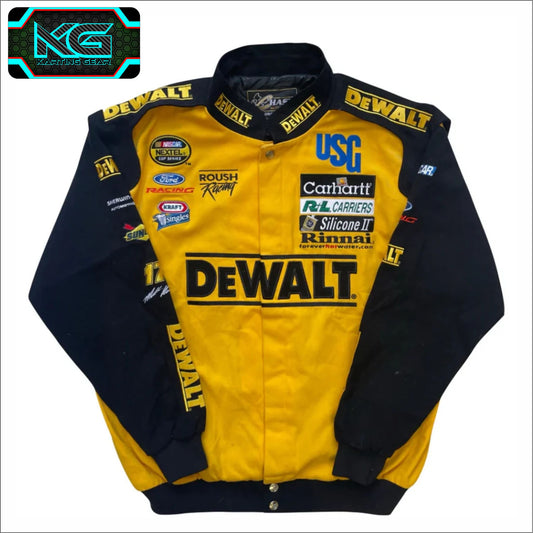 Dewalt Nascar F1 Vintage Sublimation printed Jacket