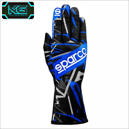 K-ROOKIE SPARCO  KARTING GLOVES