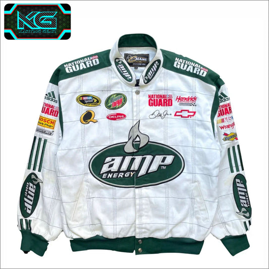 Amp Energy Nascar F1 Vintage Sublimation Printed Jacket