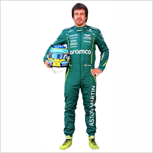 2025 Fernando Alonso Team Aston Martin F1 Racing Suit