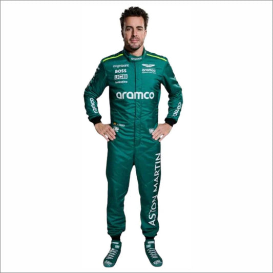 2024 Fernando Alonso Team Aston Martin F1 Racing Suit