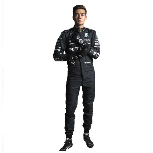 2023 George Russell Mercedes Petronas F1 Racing Suit